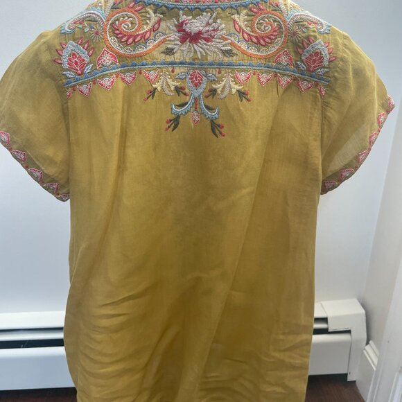 Johnny Was Workshop Embroidered Tunic - Picture 3 of 5